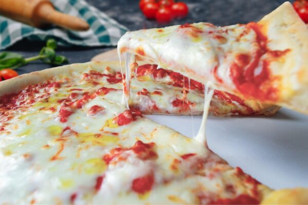 pizza, food, margherita, slice, restaurant, pizzeria, gastronomy